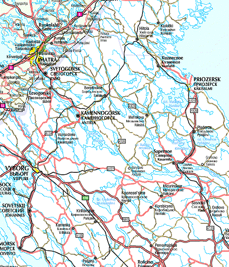  VANHA KARTTA, ENNEN SOTIA