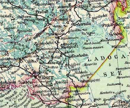  VANHA KARTTA, ENNEN SOTIA